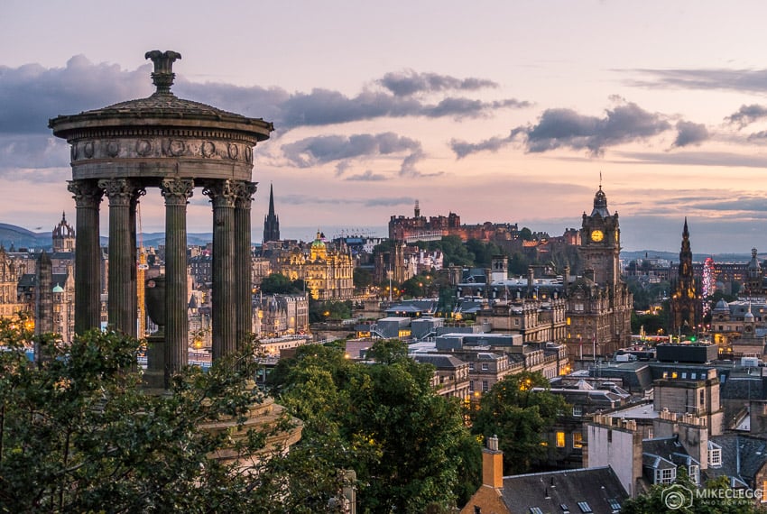 View from Calton Hill, Edinburgh