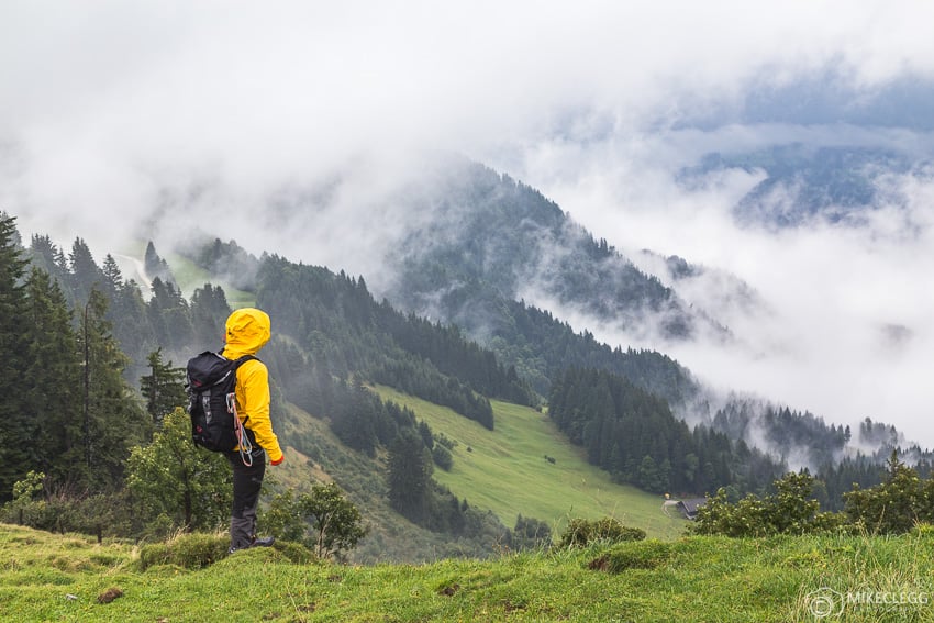 Hiking in the mountains of Almenwelt Lofer