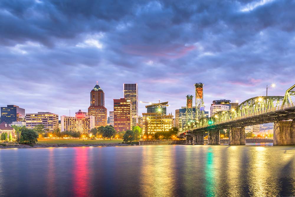 Portland, Oregon skyline