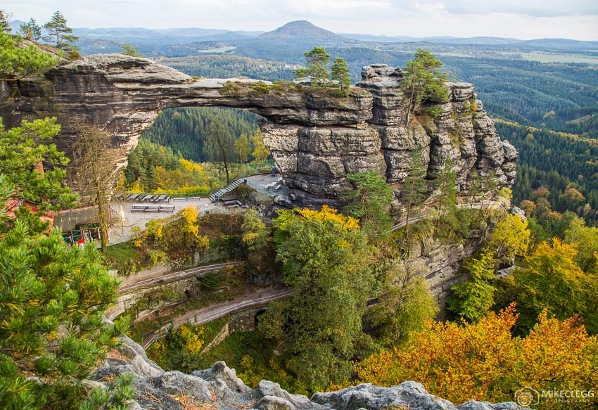 Pravcicka kapu, Cseh Svájc