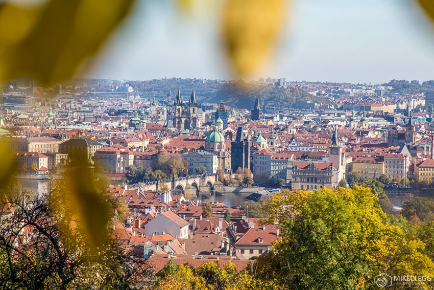 Views from Petřín Park, Prague