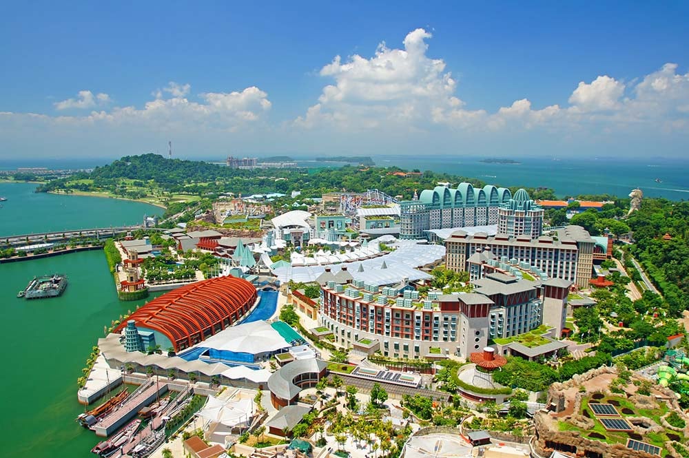 Sentosa Island in Singapore