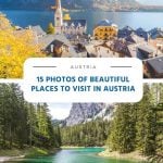 15 Photos of Beautiful Places to Visit in Austria