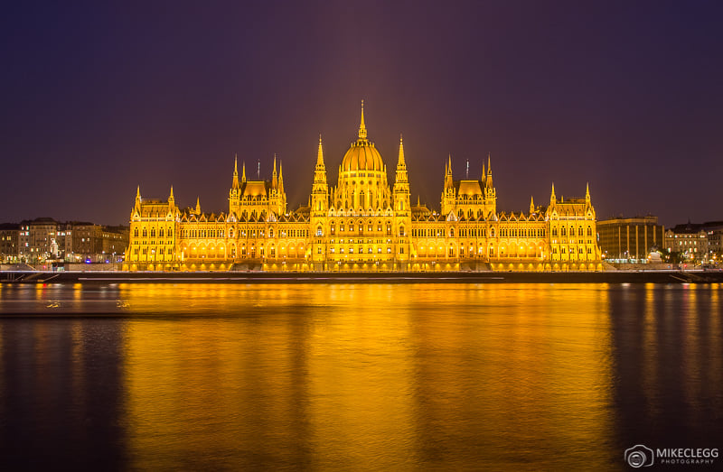 Hungarian Parliament at night, Budapest