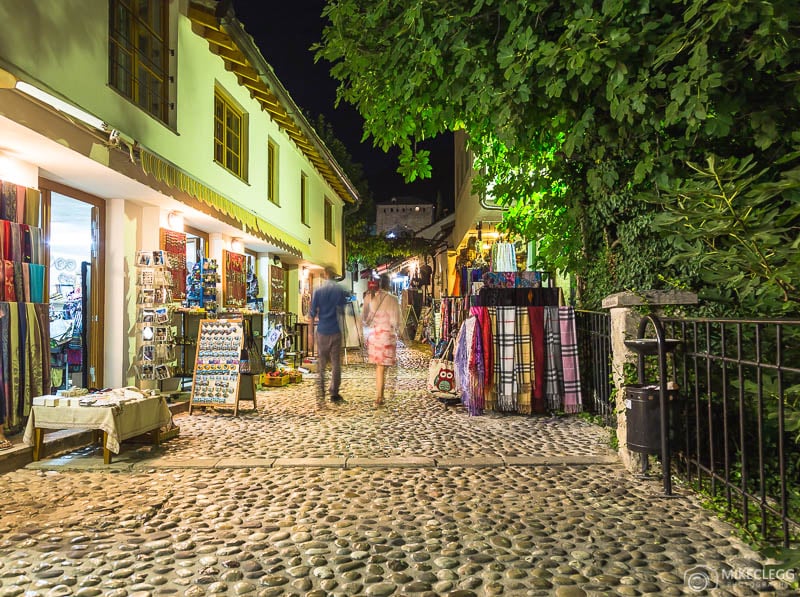 Jusovina street in Mostar