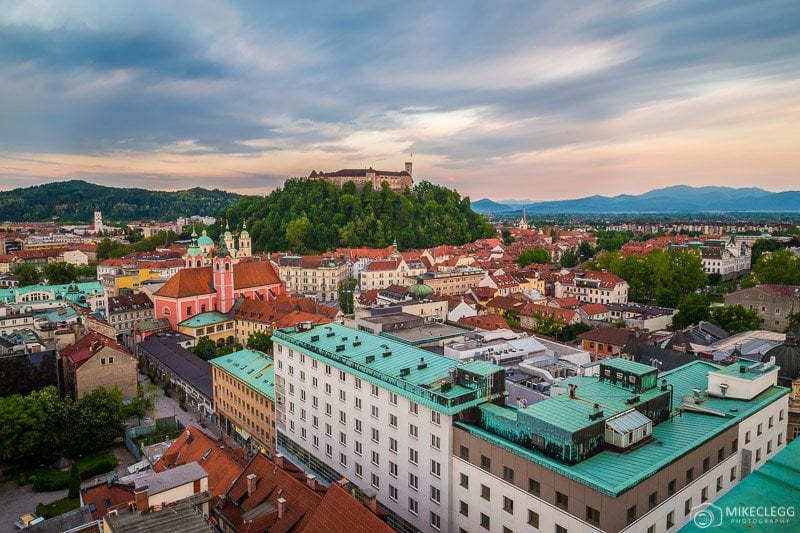 Ljubljana skyline