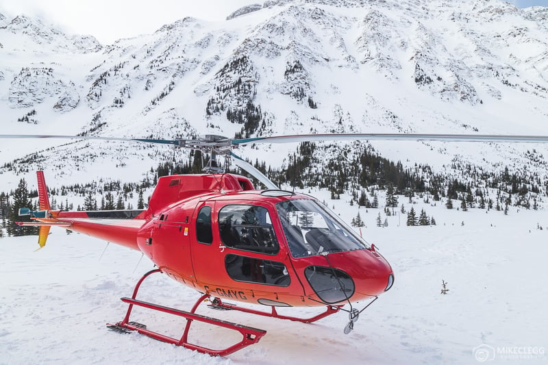 Helicopters in the Rockies