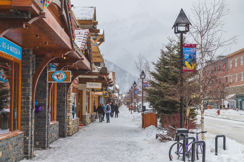 Streets of Banff Town