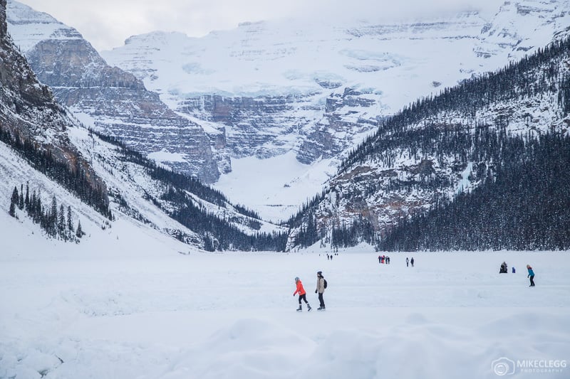 Winter Skating at Lake Louise