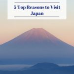 5 Top Reasons to Visit Japan