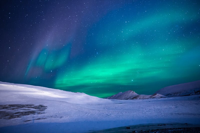 Aurora lights at night - CC0 (Pixabay)