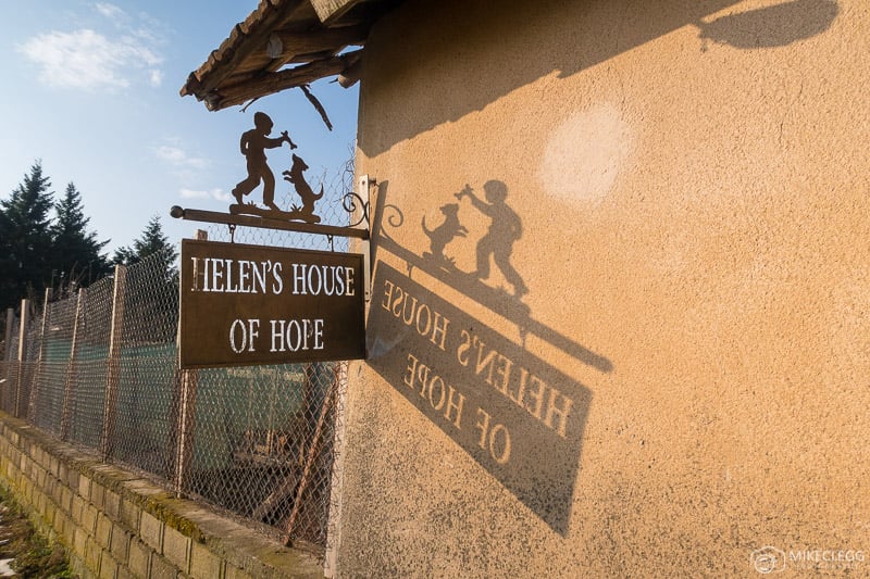 Helens House of Hope Sign