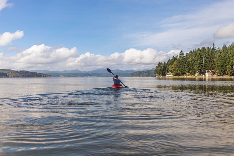 Kayaking during the day - Image via Pixabay