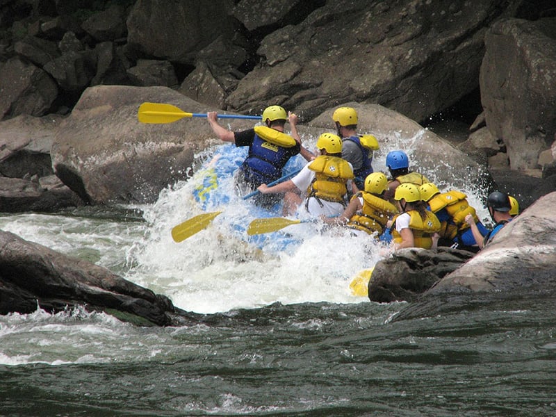 Rafting - image via Pixabay