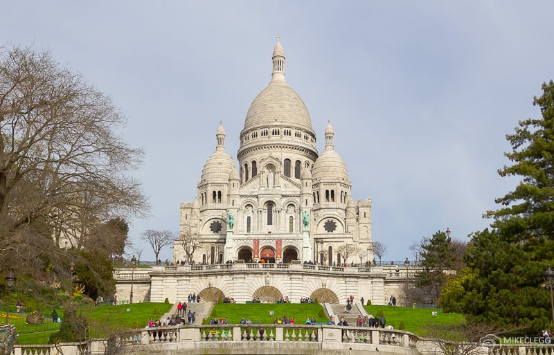 Sacré-Cœur during the day in Paris