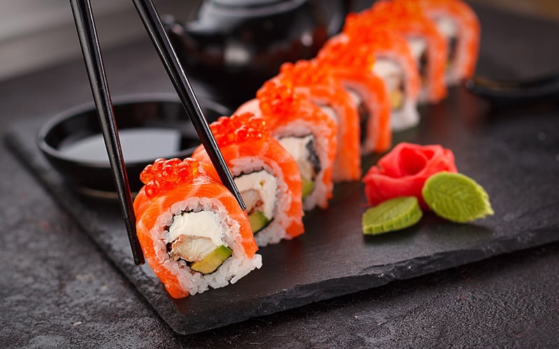 Sushi in Japan - Via Pixabay