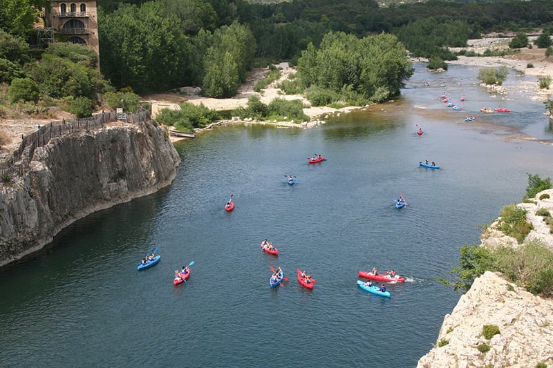 Kayaking and water sports