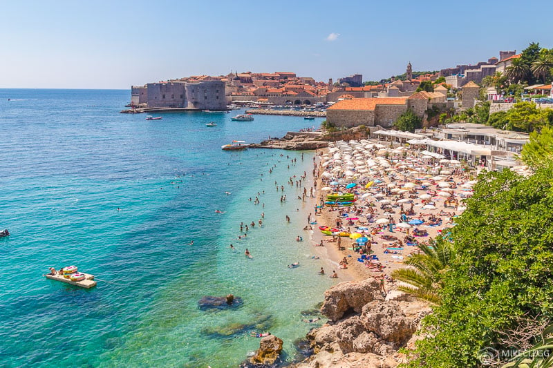 Summer destinations and beaches in Europe