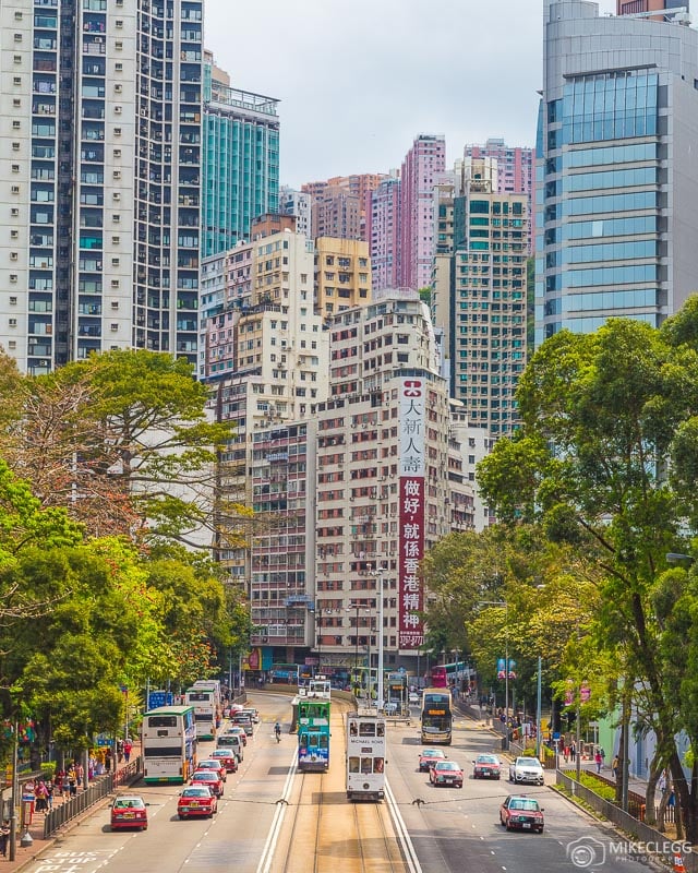 Trams and Hong Kong Island