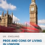 Pinterest - Pros and Cons of Living in London