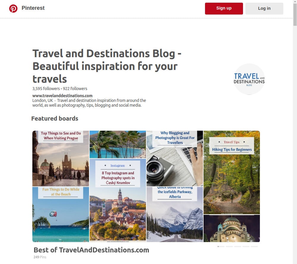 Pinterest Social Media Platform
