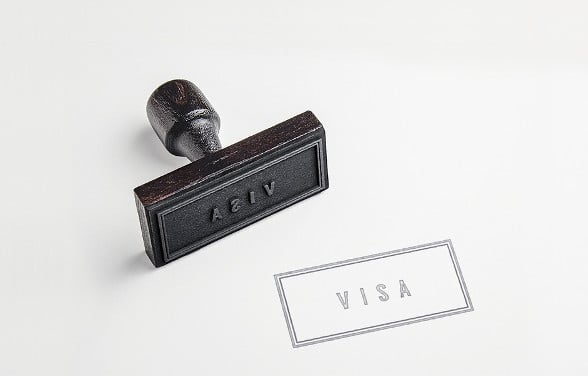 Visa stamp - CC0 (Pixabay)