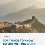 Top Things to Know Before Visiting China