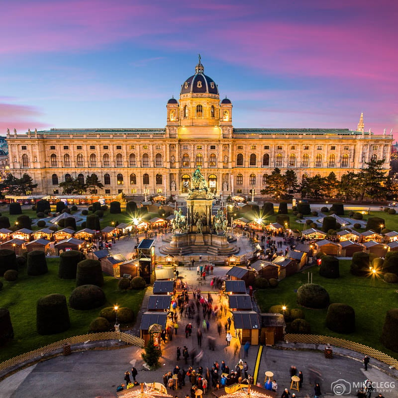 Christmas Village at Maria-Theresien-Platz, Vienna