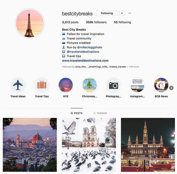 The Best Travel Hubs/Feature Accounts to Follow on Instagram TAD