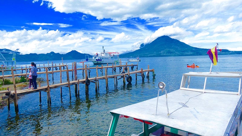 Lake Atitlán in Guatemala by Flor Pineda