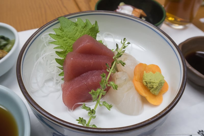 Sashimi in Japan
