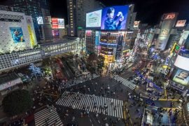Classic photography and Instagram views in Tokyo