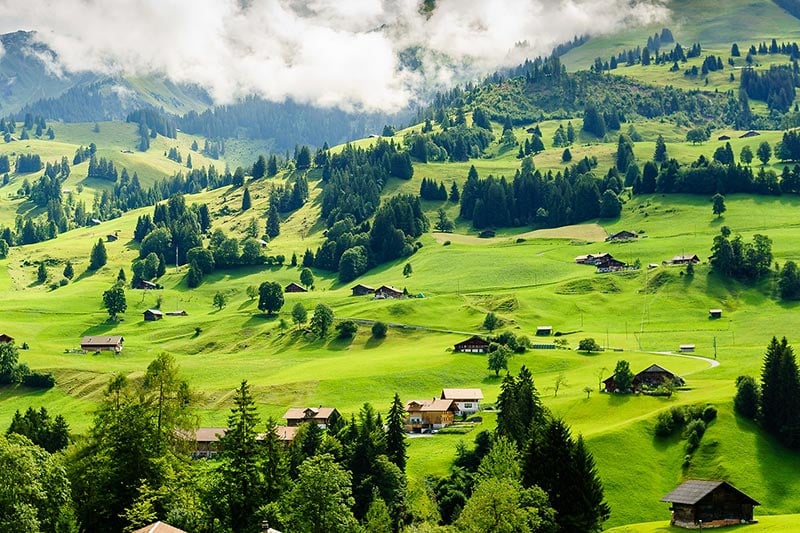 Switzerland mountains