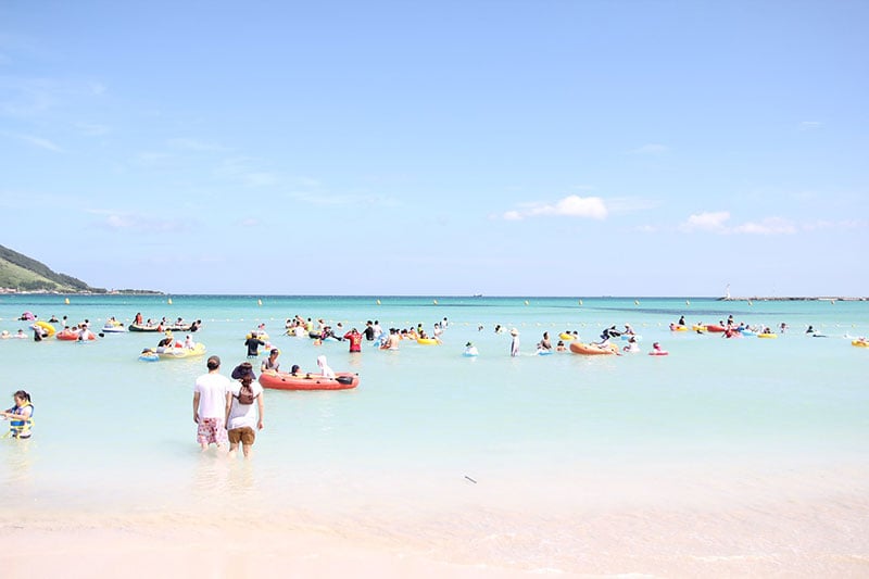 Jeju island beaches