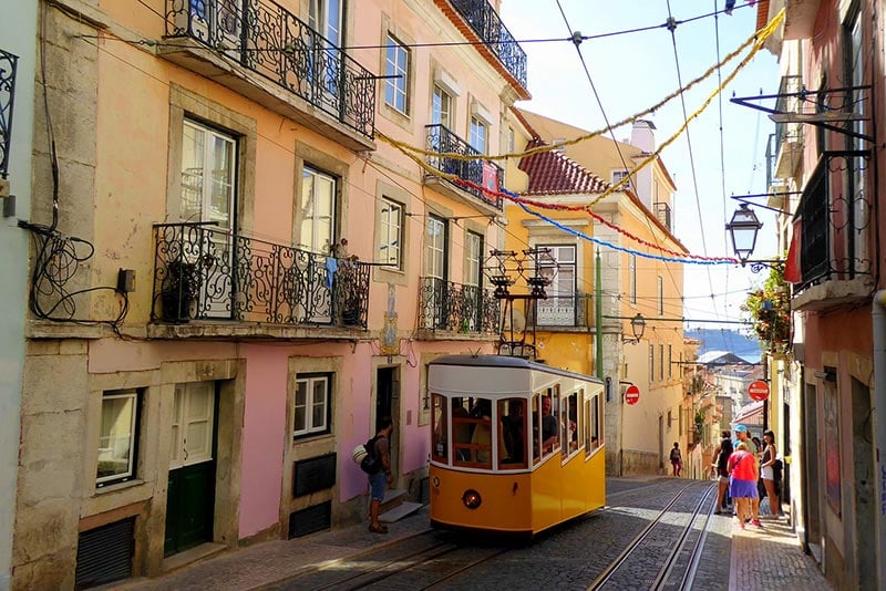 Lisbon, Portugal - Tram