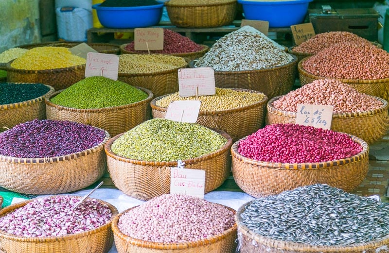 Picture of Spices at a Market
