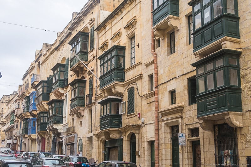 Traditional Maltese Balconies