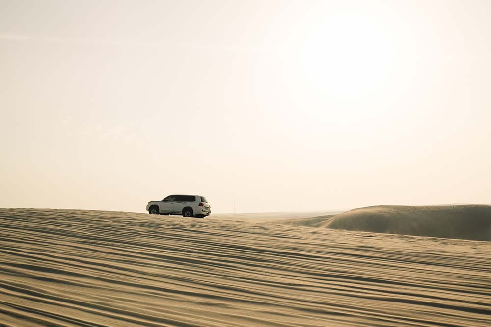 4WD in Doha Desert