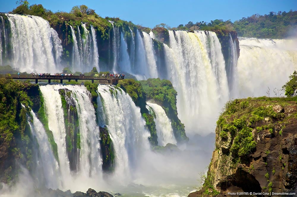 Beautiful Waterfalls - Iguazu Falls