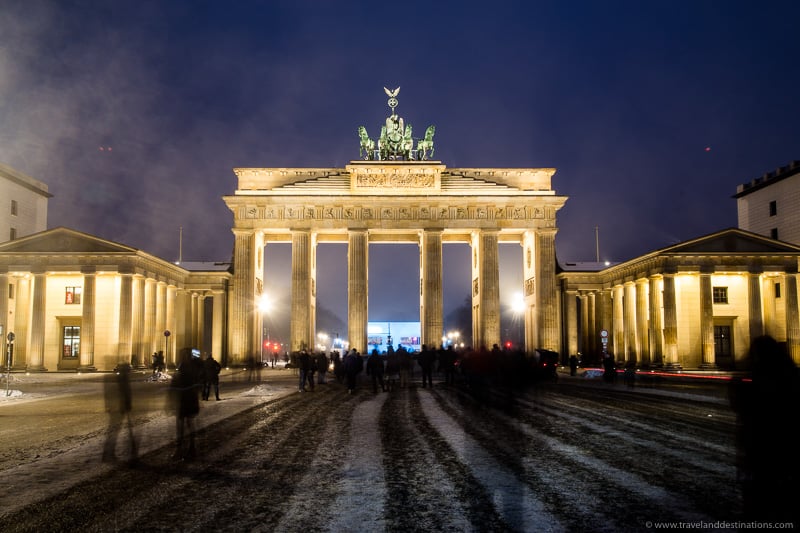 Berlin at night