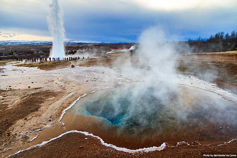 Geyser in Iceland