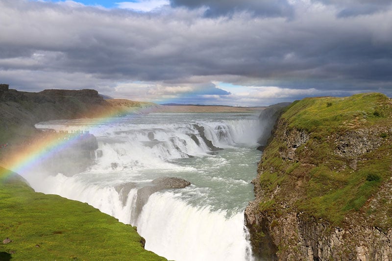 Gullfoss waterfall, Iceland