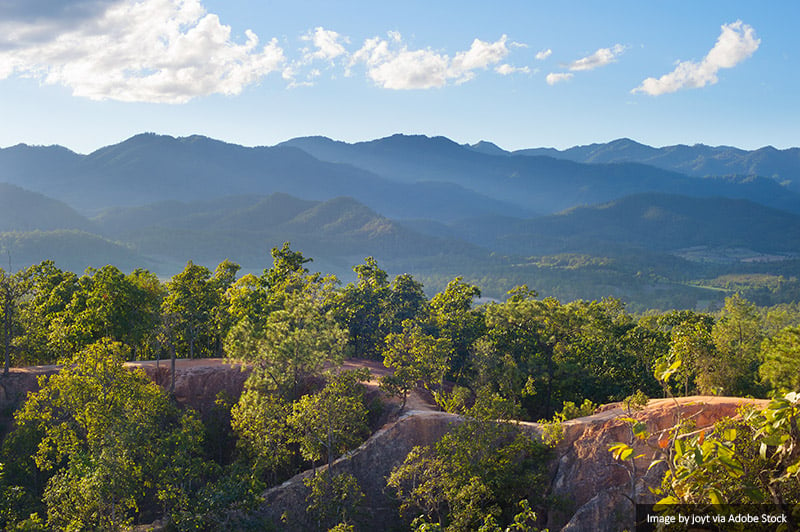 Cañón de Pai, Tailandia