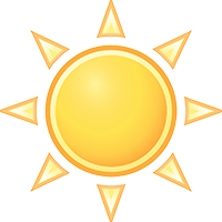 Sun icon