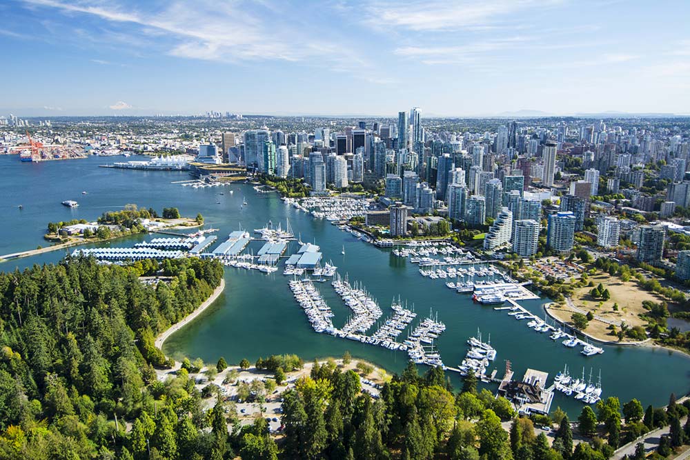 Vancouver skyline