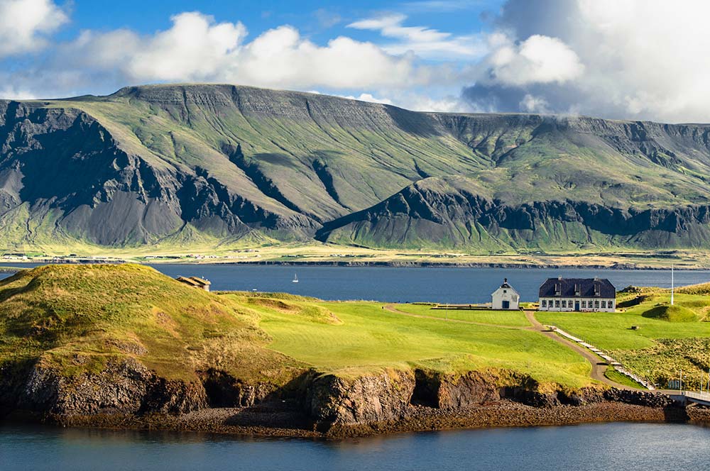 Videy Island in Iceland