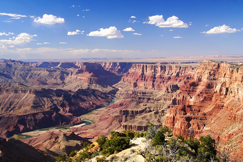 Vues sur le Grand Canyon, parc national