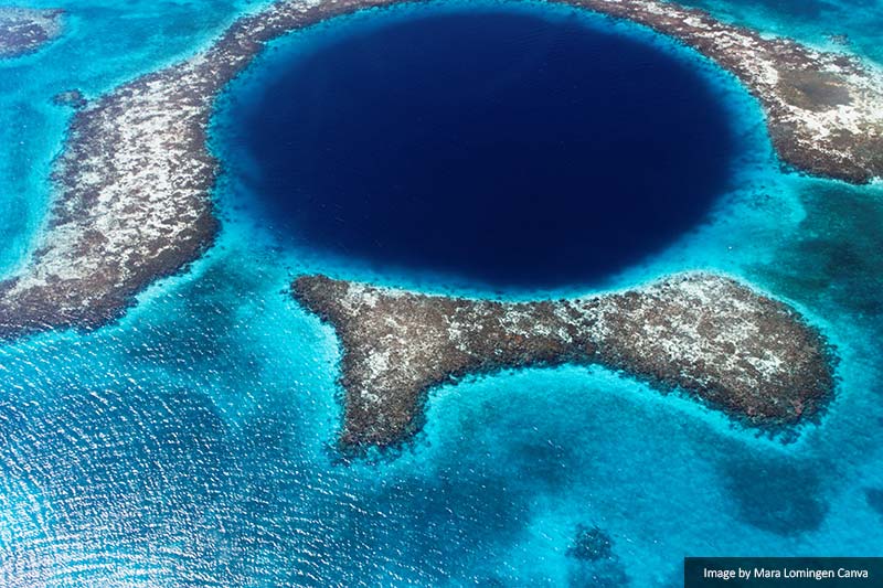 Blue Hole of Belize