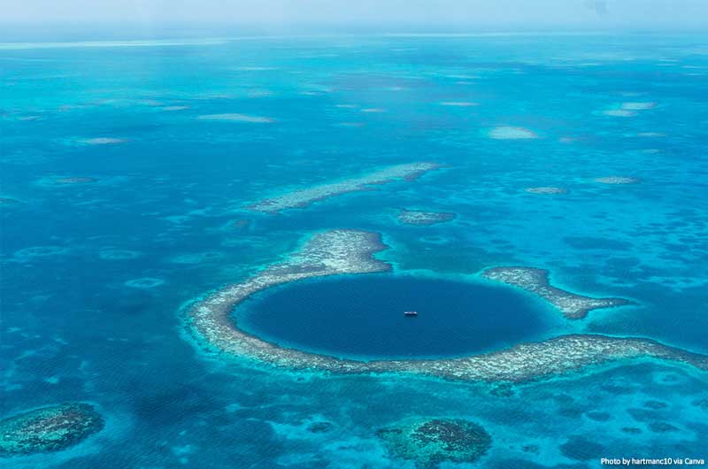 Central America Highlights - The Blue Hole