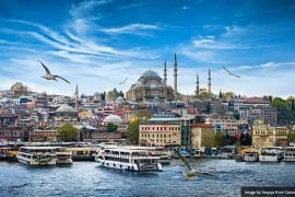 Istanbul skyline